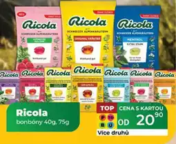 Tamda Foods Ricola bonbóny nabídka