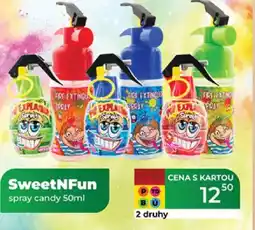 Tamda Foods SweetNFun spray candy nabídka