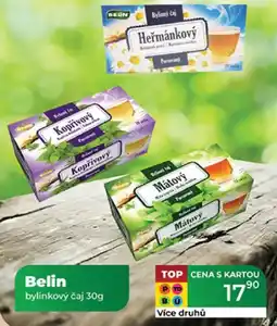 Tamda Foods Belin bylinkový čaj nabídka