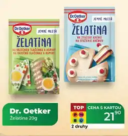 Tamda Foods Dr. Oetker Želatina nabídka