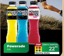 Tamda Foods Powerade nabídka