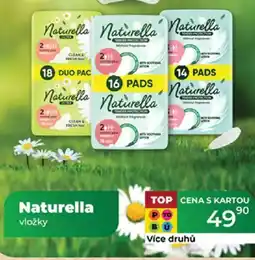 Tamda Foods Naturella vložky nabídka