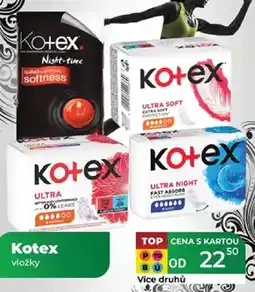 Tamda Foods Kotex vložky nabídka