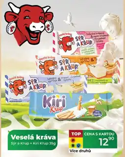 Tamda Foods Veselá kráva Sýr a Křup + Kiri Křup nabídka