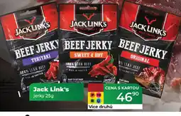 Tamda Foods Jack Link's jerky nabídka