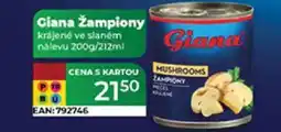 Tamda Foods Giana žampiony krájené ve slaném nálevu nabídka