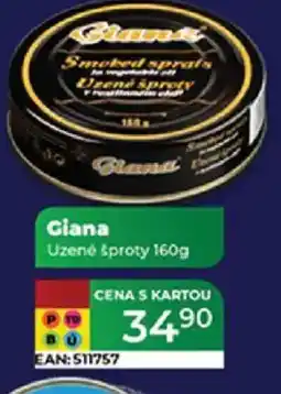 Tamda Foods Giana Uzené šproty nabídka