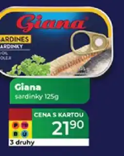 Tamda Foods Giana sardinky nabídka