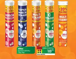 Tamda Foods Vitar šumivé tabletky nabídka