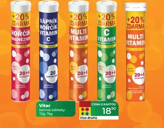 Tamda Foods Vitar šumivé tabletky nabídka