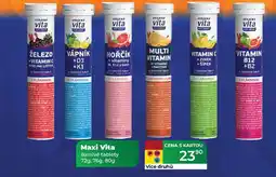 Tamda Foods Maxi Vita šumivé tablety nabídka