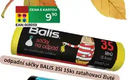 Tamda Foods Odpadní sáčky balis 351 15ks zatahovací žluté nabídka