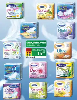 Tamda Foods Carin, Micci, Oasis vložky nabídka