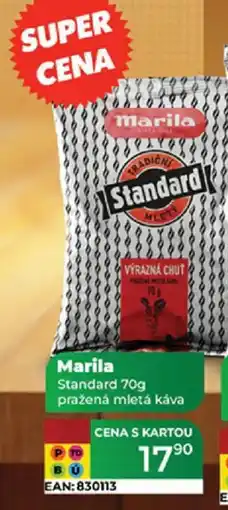 Tamda Foods Marila Standard pražená mletá káva nabídka