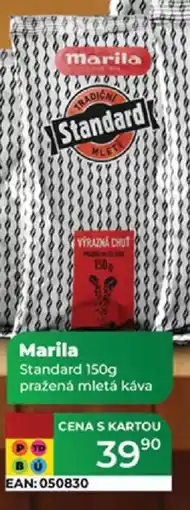 Tamda Foods Marila Standard pražená mletá káva nabídka