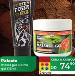 Tamda Foods Palacio masáž.gel , gel nabídka
