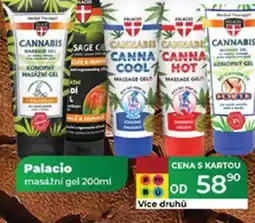 Tamda Foods Palacio masážní gel nabídka