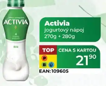 Tamda Foods Activia jogurtový nápoj nabídka