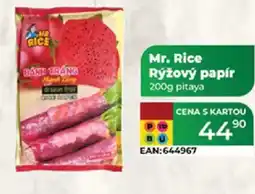 Tamda Foods Mr. Rice Rýžový papír pitaya nabídka