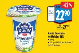 Albert Kunín Smetana ke šlehání 31% nabídka