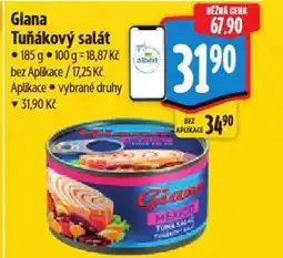 Albert Giana Tuňákový salát nabídka