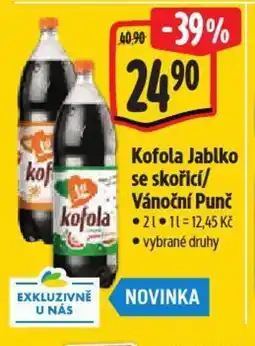 Albert Kofola Jablko se skořicí/ Vánoční Punč nabídka