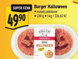 Albert Burger Halloween nabídka