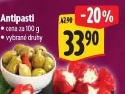 Albert Antipasti nabídka