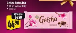 Albert Geisha Čokoláda nabídka