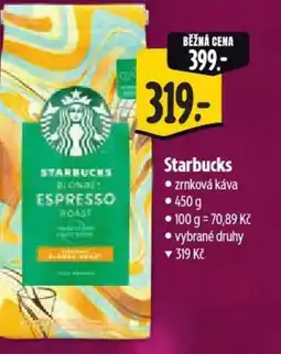 Albert Starbucks nabídka