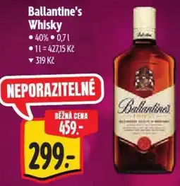 Albert Ballantine's Whisky nabídka