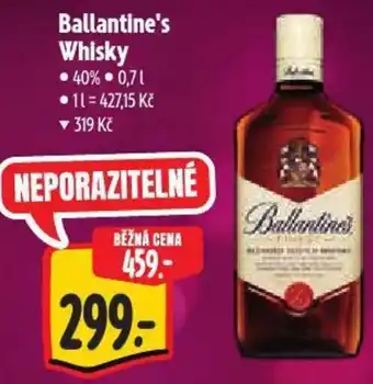 Albert Ballantine's Whisky nabídka