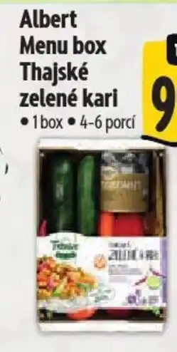 Albert Albert Menu box Thajské zelené kari nabídka