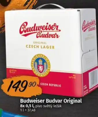 Coop BUDWEISER BUDVAR Original nabídka