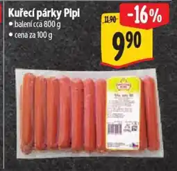 Albert Kuřecí párky Pipi nabídka