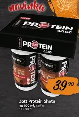 Coop ZOTT Protein shots nabídka