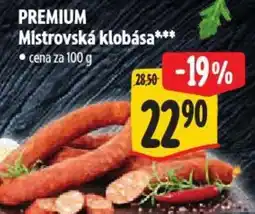 Albert PREMIUM Mistrovská klobása nabídka