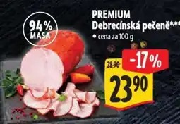 Albert PREMIUM Debrecínská pečeně nabídka