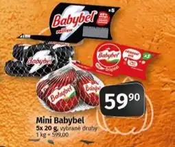 Coop Mini babybel nabídka