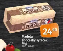 Coop MADETA Jihočeský syreček nabídka