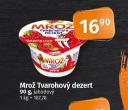 Coop MROŽ Tvarohový dezert nabídka