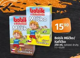 Coop BOBÍK Mlíčko/ kafičko nabídka