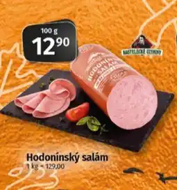 Coop Hodonínský salám nabídka