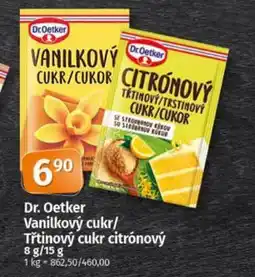 Coop DR. OETKER Vanilkový cukr/ třtinový cukr citrónový nabídka