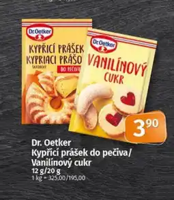 Coop DR. OETKER Kypřící prášek do pečiva/ vanilínový cukr nabídka