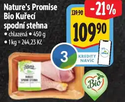 Albert Nature's Promise Bio Kuřecí spodní stehna nabídka