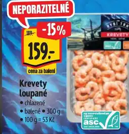 Albert Krevety loupané nabídka