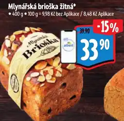 Albert Mlynářská brioška žitná nabídka