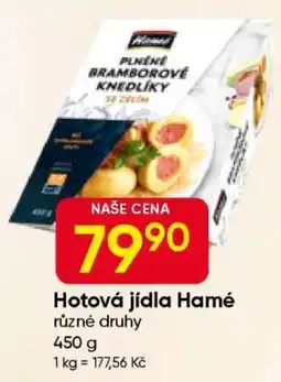 Hruška Hotová jídla Hamé nabídka