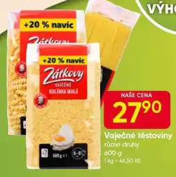 Hruška VAJEČNÉ TĚSTOVINY nabídka